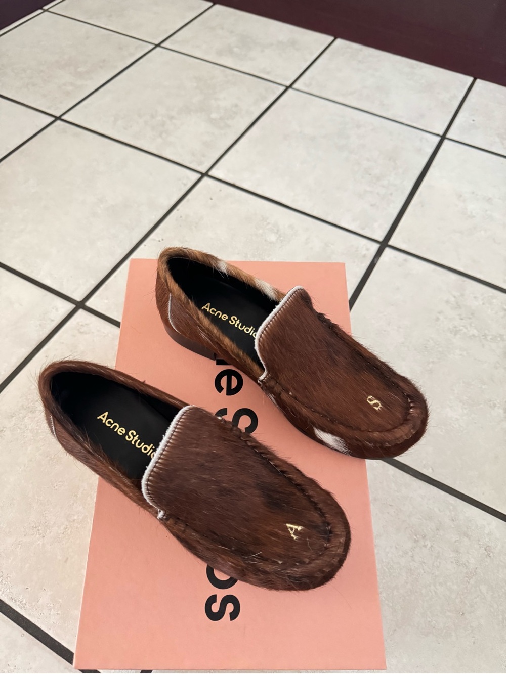 Acne loafers